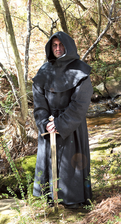 Monk's Robe Black