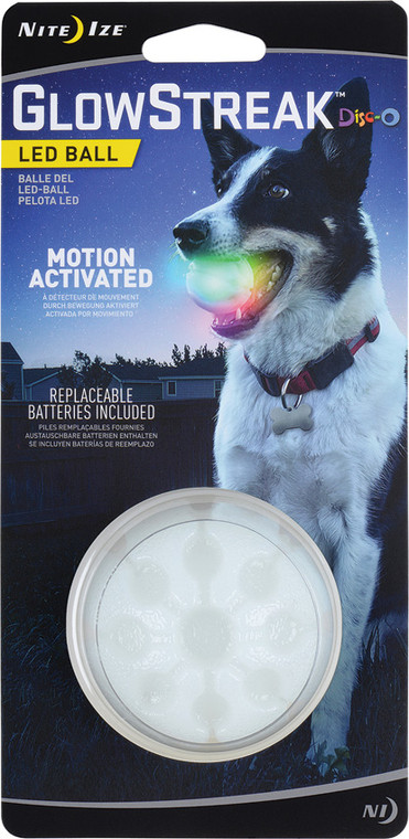 GlowStreak LED Ball Disc-O
