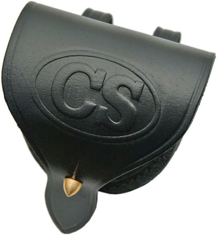 Plain Leather Cap Pouch CS