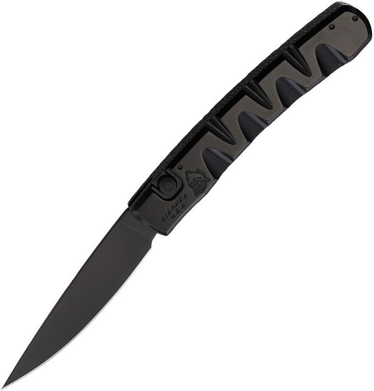 Auto Virus Button Lock Black