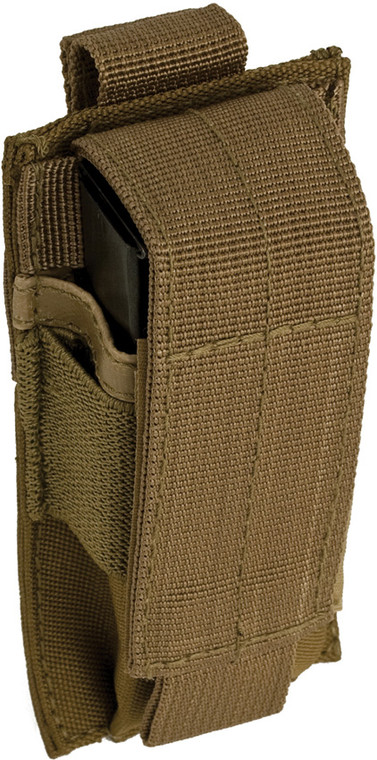 Single Pistol Mag Pouch Coyote