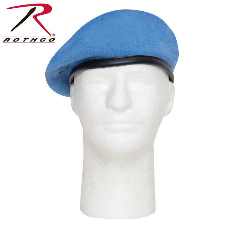 Rothco G.I. Style Beret Light Blue Size 7 3/4