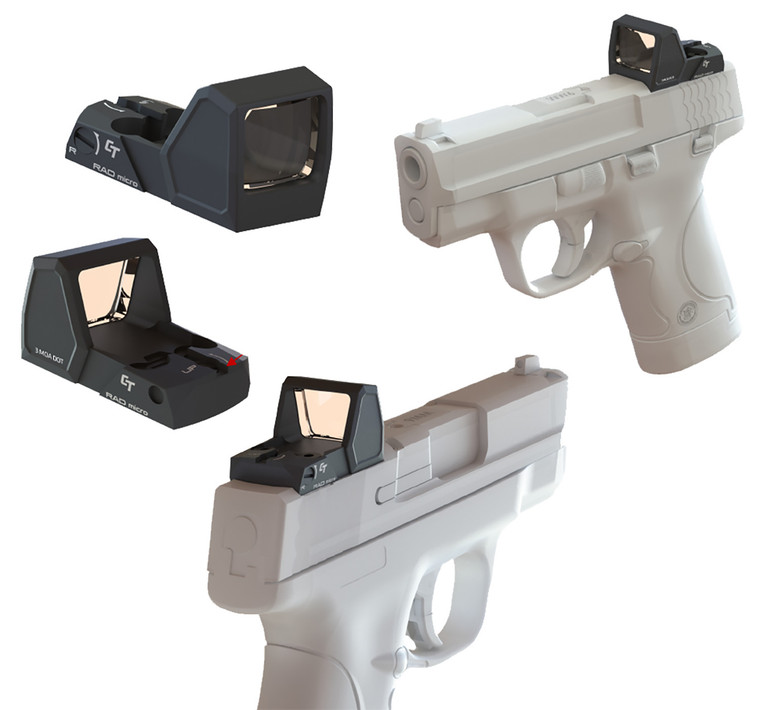 CRIM 01-01800   RAD MICRO COMP OPEN REFLEX SGT RED