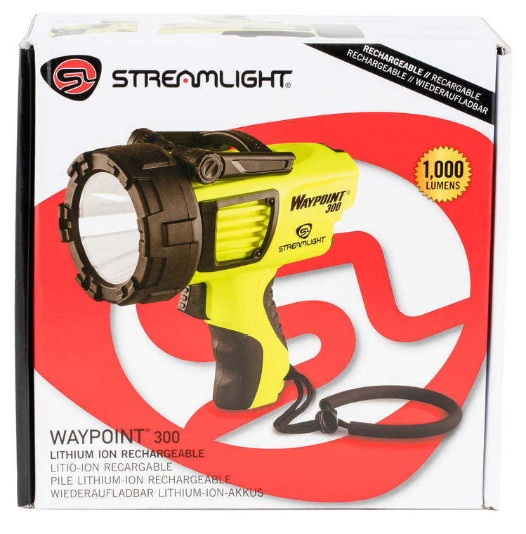 STL 44910  WAYPOINT 300 REC SPOTLIGHT YELLOW