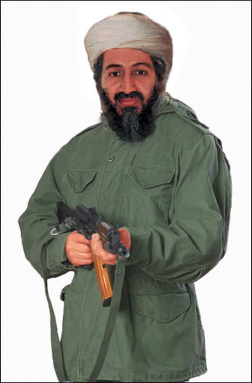 ACTION 1RT100 1RT PHOTO TARGET/MAN&amp;AK-47    100 BX