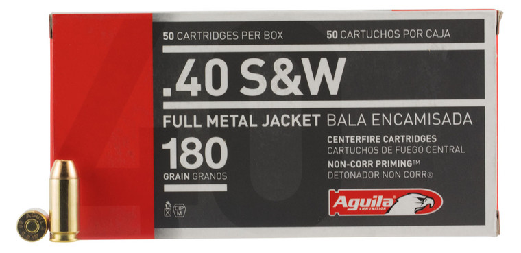 AGUILA 1E402110      40SW     180FMJ         50/20