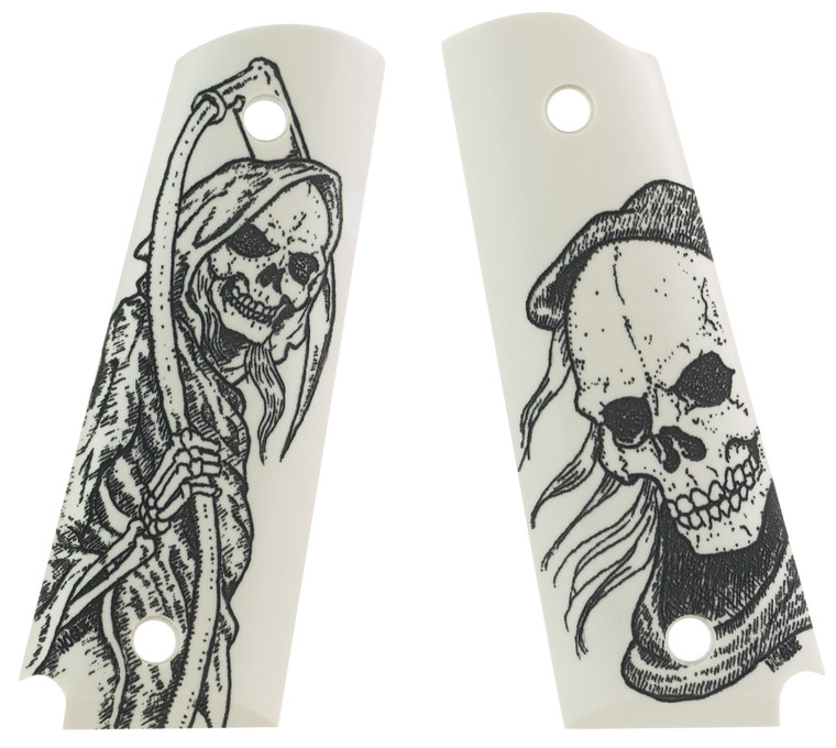 HOG 45026   GOVT IVORY POLY GRIM REAPER