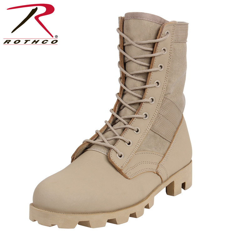 Rothco Jungle Boots - 8 Inch Desert Tan 11