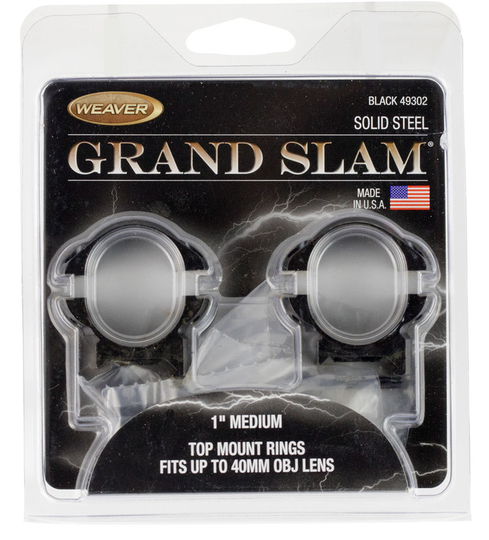 WEAV 49302  GRANDSLAM RINGS 1IN MED