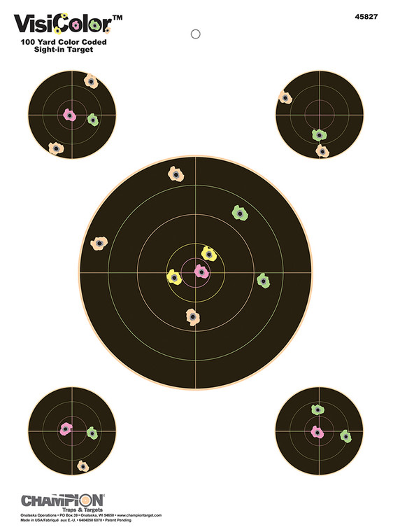 CHAMP 45827      VISICOLOR SIGHT-IN 8IN  10