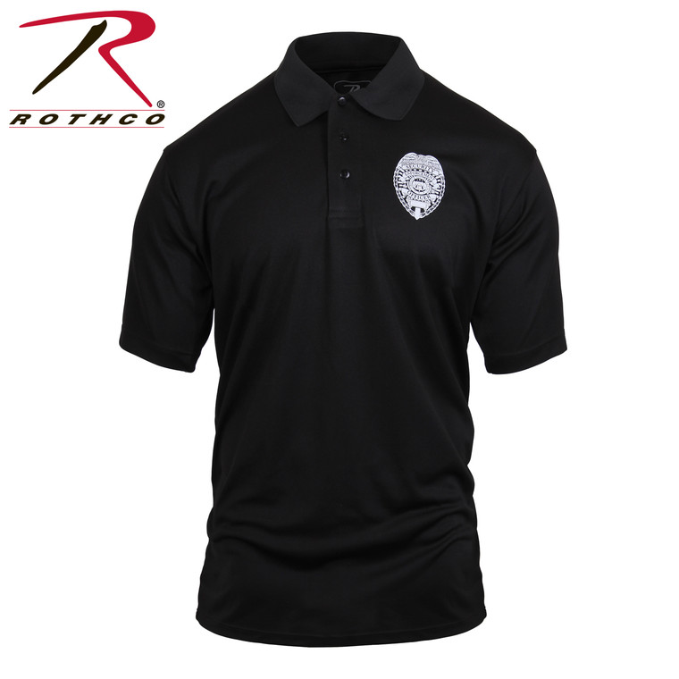 Rothco Moisture Wicking Security Polo Shirt With Badge Size 2XL