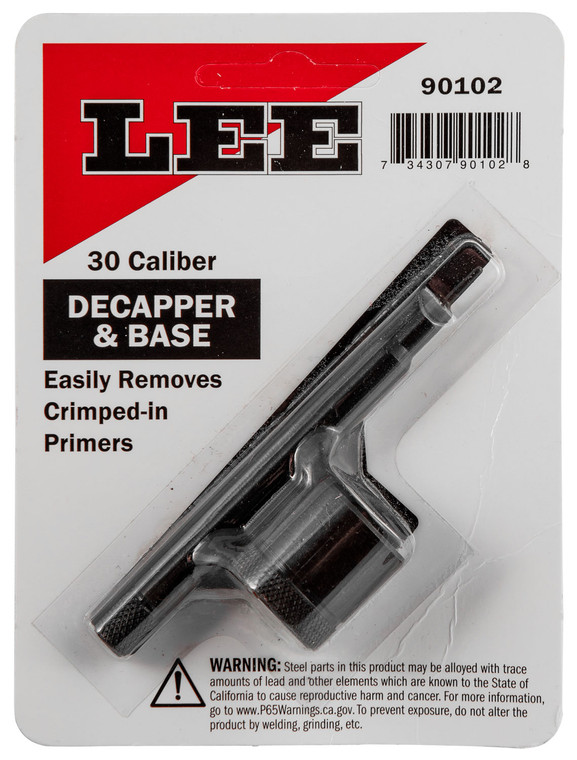 LEE 90102 DECAPPER &amp; BASE 30 CALIBER