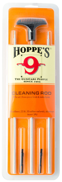 HOP 3PU        3PC CLEANING ROD ALUM ALL