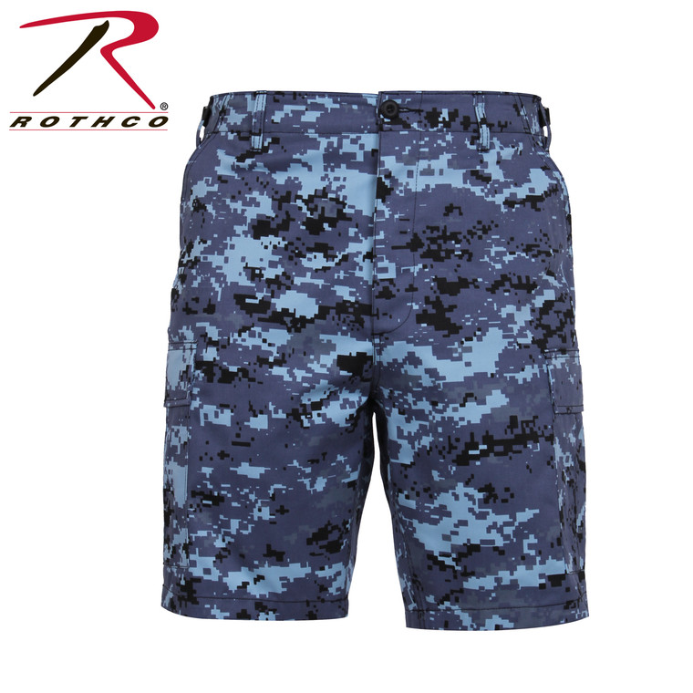 Rothco Digital Camo BDU Shorts Sky Blue Digital Camo Size 2XL