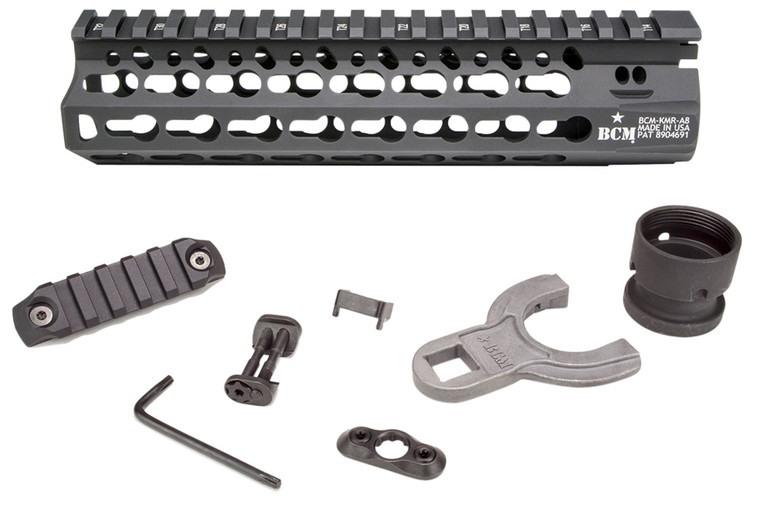 BCM KMR-A8-556-BK    KMOD RAIL ALPHA 8         BLK