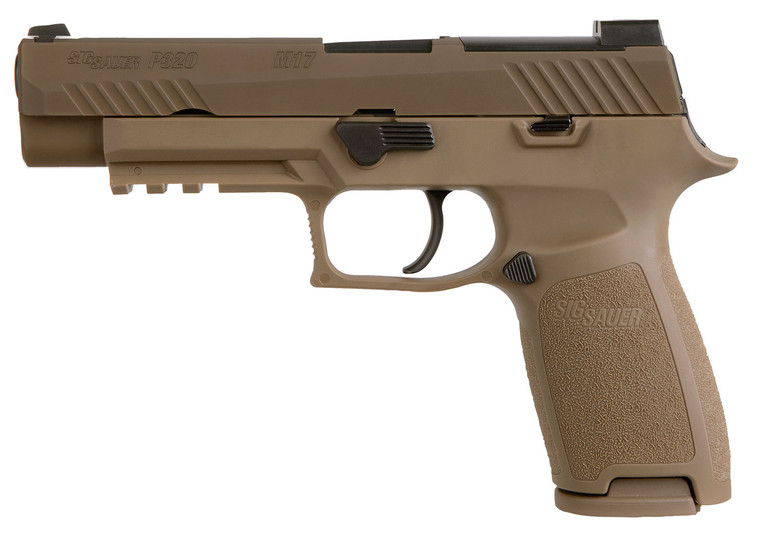 SIG 320F9M17MS10        P320 9MM M17 MS4.7 10R FDE