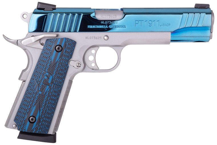 TAU 1-191109BVZ      1911 45 VZ SS/BL1X8R 5IN  PVD