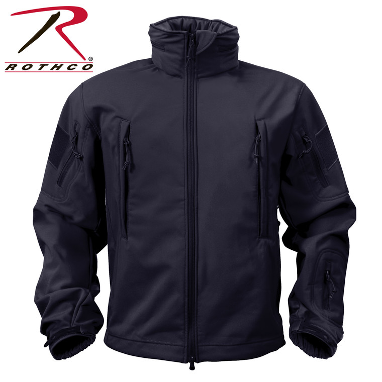 Rothco Special Ops Soft Shell Jacket Midnight Navy Blue Size L