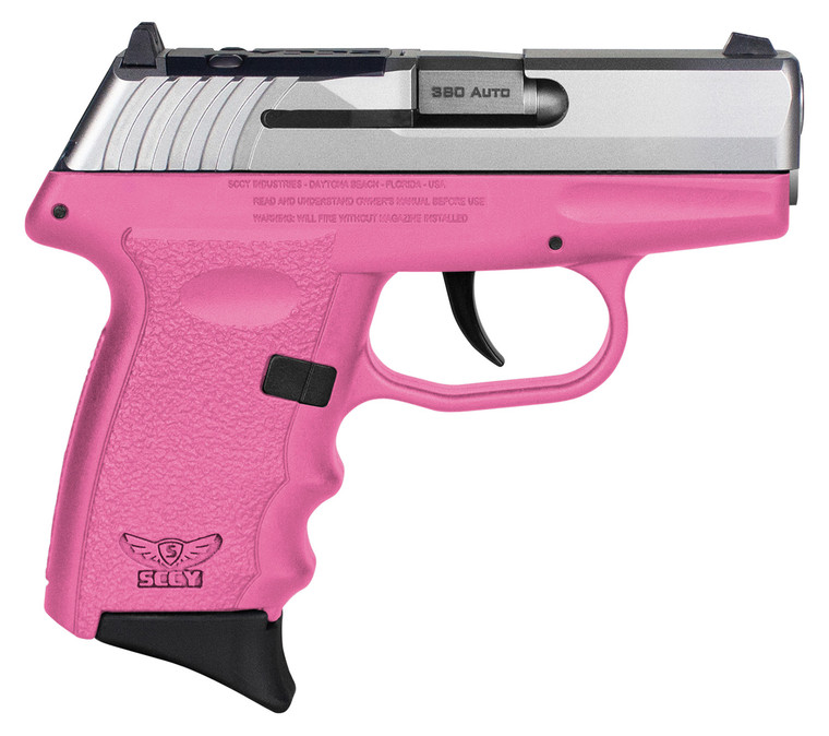SCCY CPX-3TTPKRDRG3 380 TT SLIDE PNK GRP    NS 10R