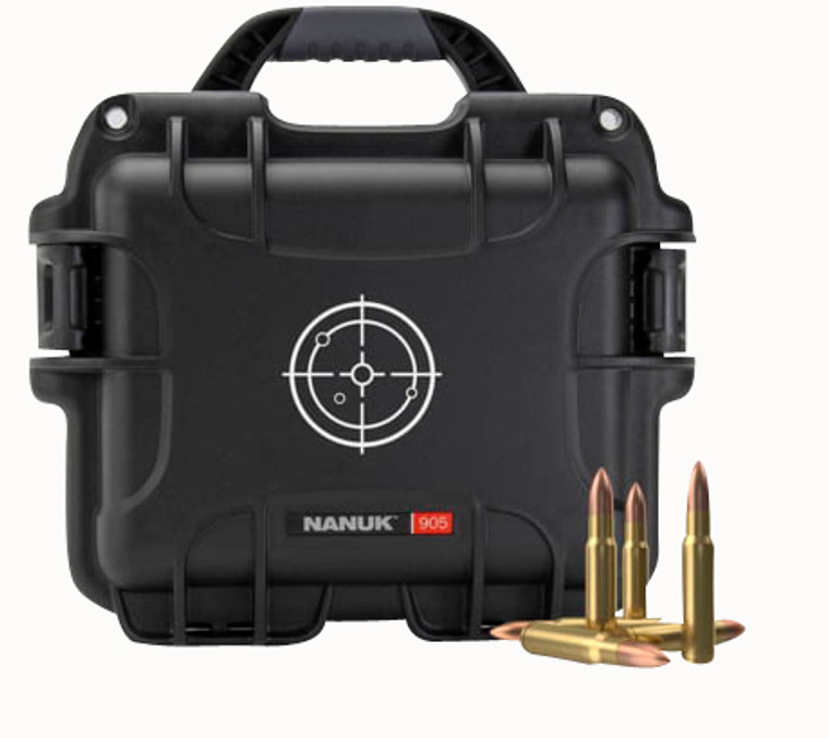 NANUK 905AMMO1   NANUK CS 905 W/WHT TRGET LOGO BLK NANUK 905AMMO1   NANUK CS 905 W/WHT TRGET LOGO BLK