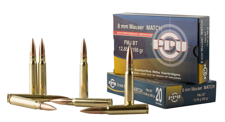 PPU PP8F        8MMMAU      198 FMJ          20/10