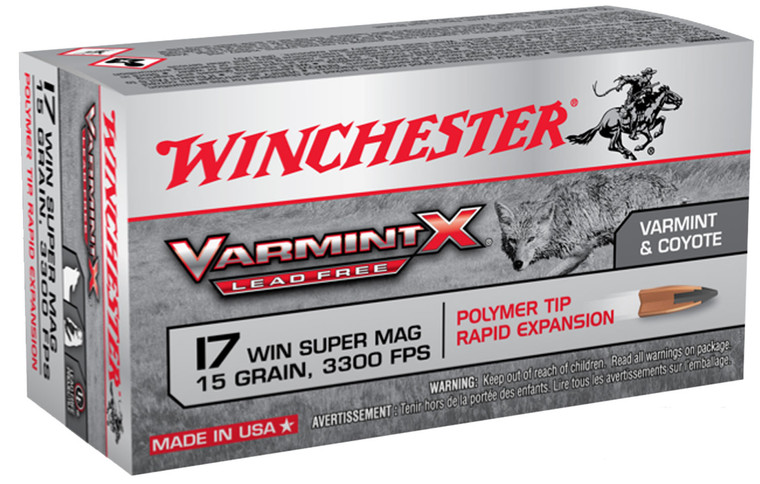 WIN X17W15PLF   17WSM  15 LF     VARMINT     50/10
