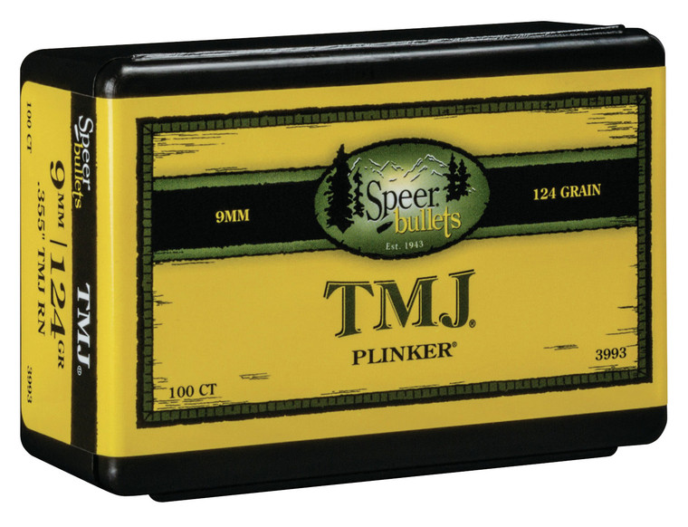 SPEER 3993      BULL .355 124 TMJ            100/5