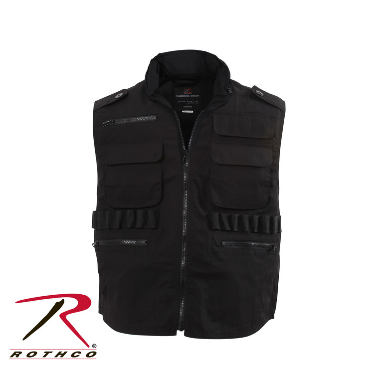 Rothco Ranger Vests Black Size L