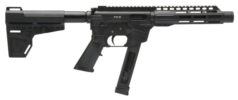 FREEDOM ORDNANCE FX9P8  AR PSTL 8"HB BRACE 9M 31RD