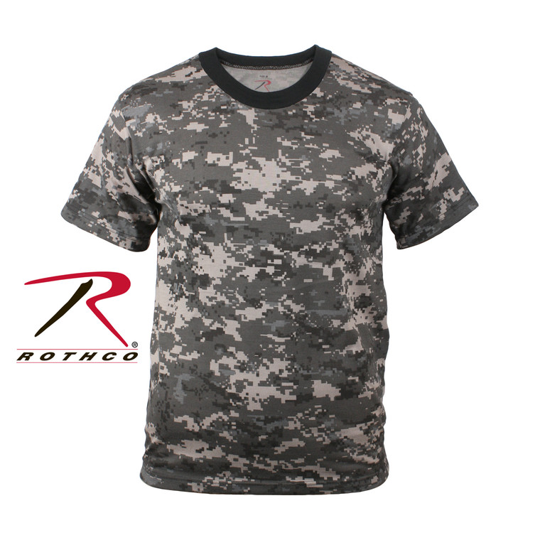 Rothco Digital Camo T-Shirt Subdued Urban Digital Camo Size XL