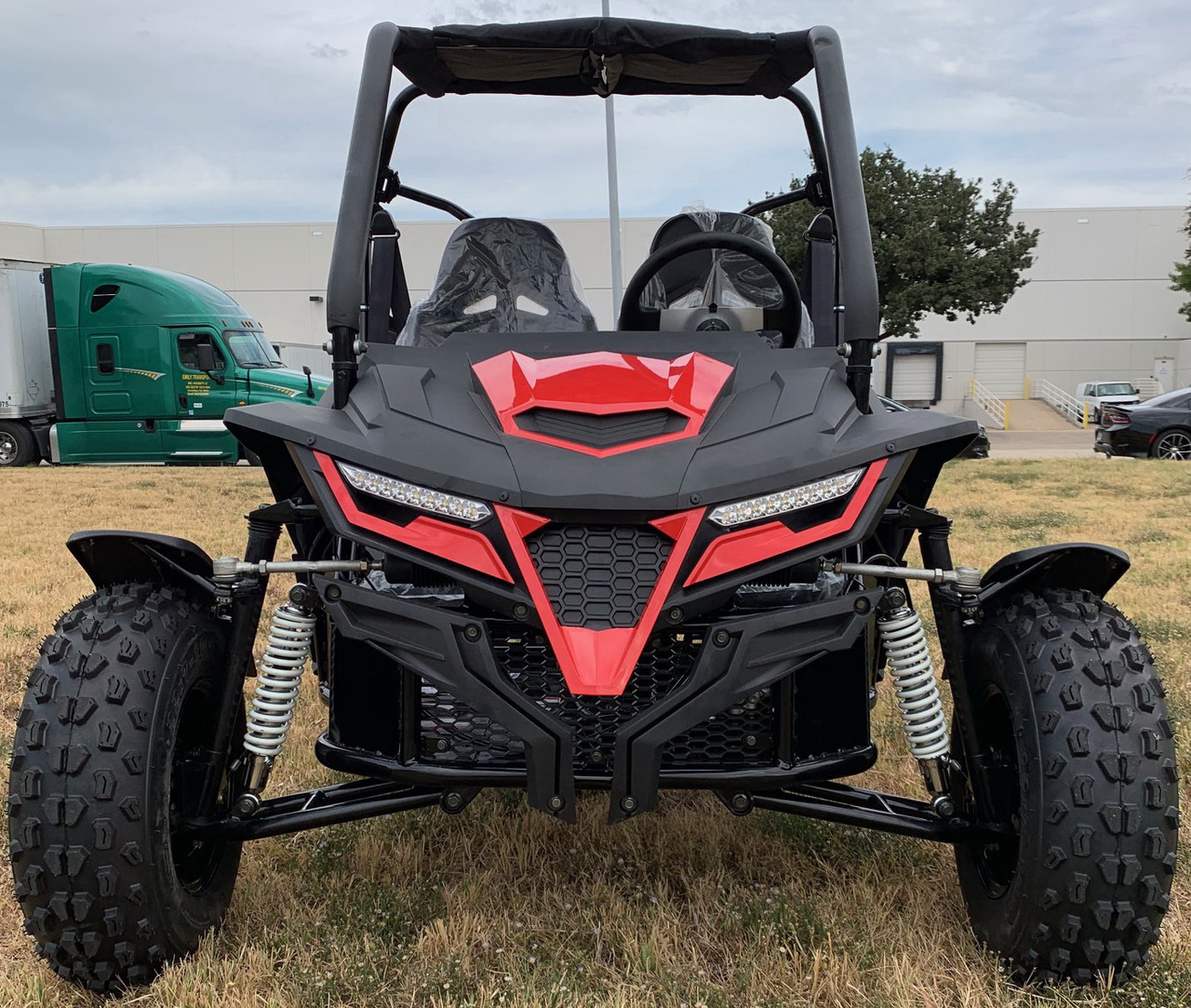 TrailMaster Cheetah 200E Go-Kart (EFI) (TM-CHEETAH200E) Red