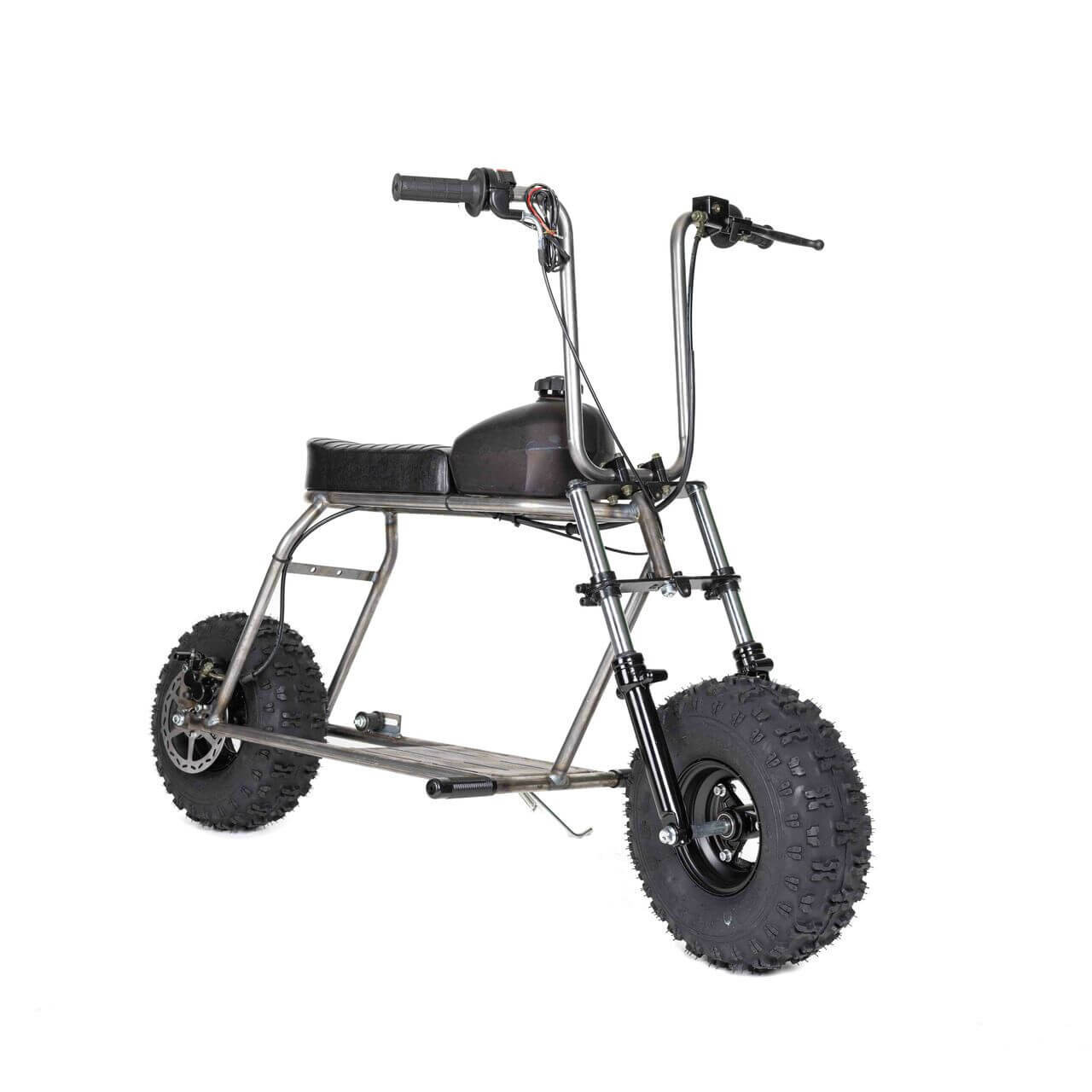 Rascal Minibike Roller Kit (RASCALROLLERKIT) with 15" Cleats and Telescopic Front Suspension Forks