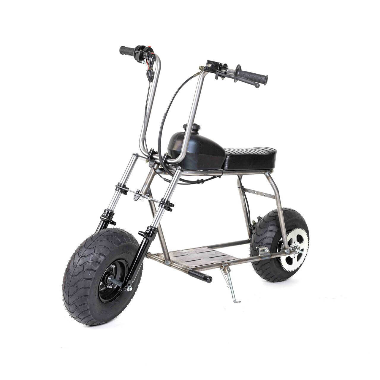Rascal Mini Bike Roller Kit (RASCALMBROLLERKIT) with 15" Street Tires and Telescopic Front Suspension
