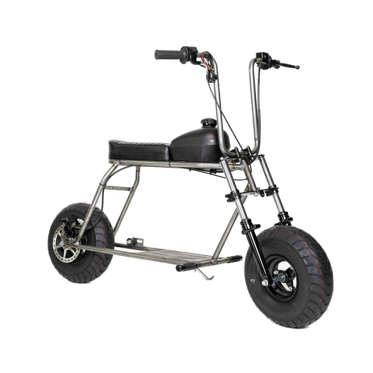 Rascal Mini Bike Roller Kit (RASCALMBROLLERKIT) with 15" Street Tires and Telescopic Front Suspension