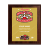 2026 MHSAA Bowling State Championships 8x10 Plaque