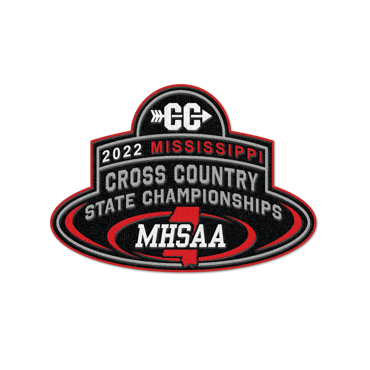 2022 MHSAA State Championships Cross Country Patch