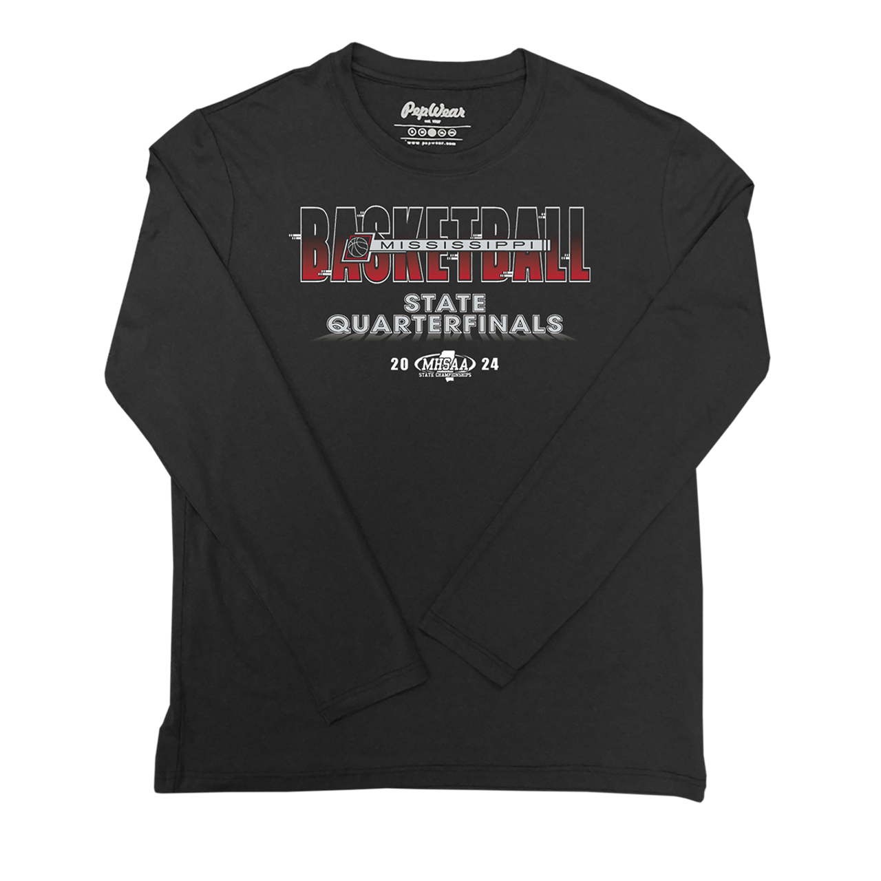 2024 MHSAA Basketball Quarterfinals Performance Long Sleeve