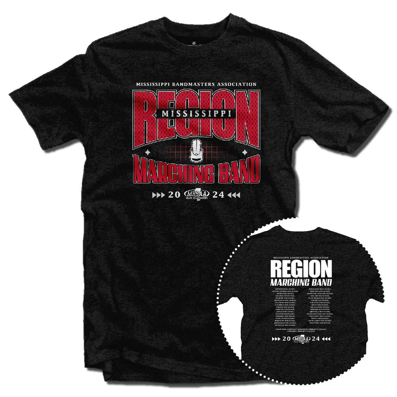 2024 MHSAA Band Region T-Shirt