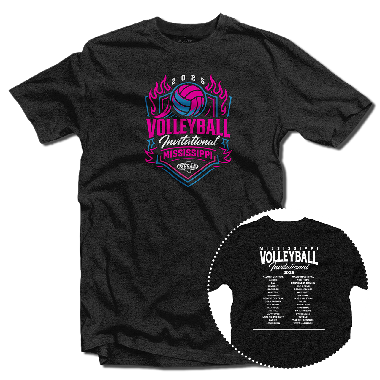 2025 MHSAA Volleyball Invitational T-Shirt