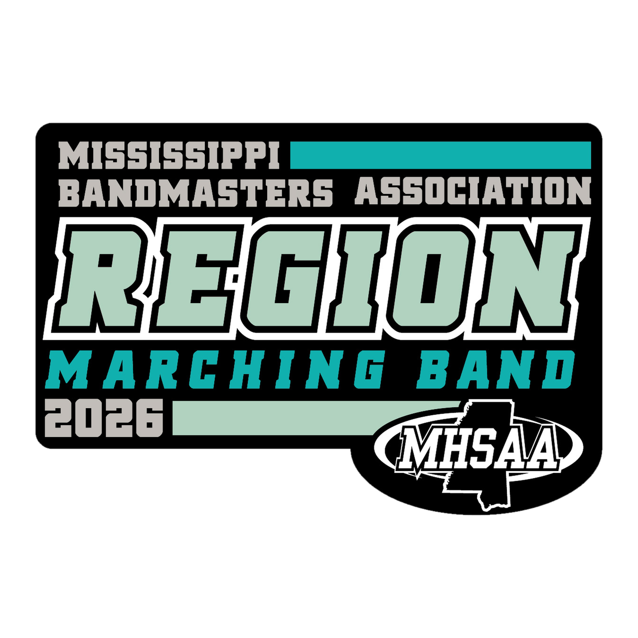 2026 MHSAA Region Marching Band Patch