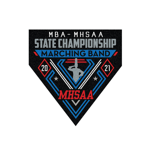 MHSAA State Marching Band Championships Patch MHSAA State Marching Band Championships Patch
