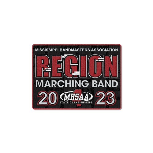 2023 MHSAA Marching Region Band Patch