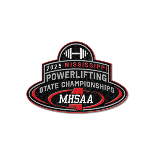 2025 MHSAA Powerlifting State Championships Patch