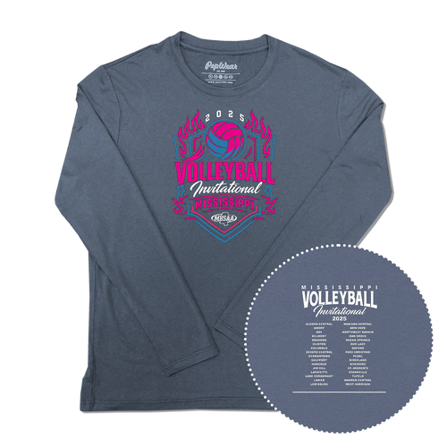 2025 MHSAA Volleyball Invitational Performance Long Sleeve 2025 MHSAA Volleyball Invitational Performance Long Sleeve