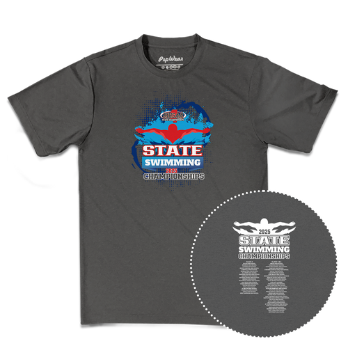 2025 MHSAA State Championships Swimming Performance T-Shirt 2025 MHSAA State Championships Swimming Performance T-Shirt