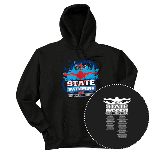 2025 MHSAA State Championships Swimming Hoodie 2025 MHSAA State Championships Swimming Hoodie