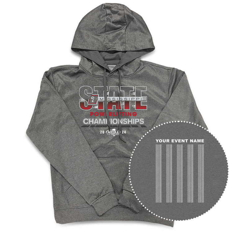 2024 MHSAA Powerlifting Performance Hoodie