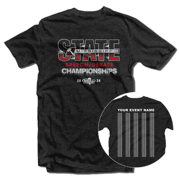 2024 MHSAA Speech/Debate State Championships T-Shirt