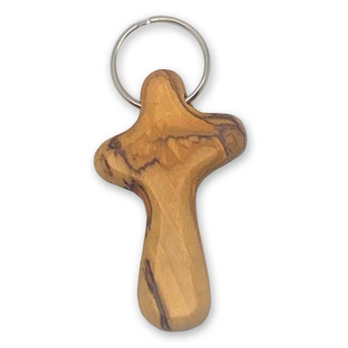Caring Cross Key Ring