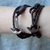 Faith Love Hope - Anchor Bracelet for Men and Women-Durable Wrist Bangle-Unisex Fashion Jewelry (Brown Vintage) 